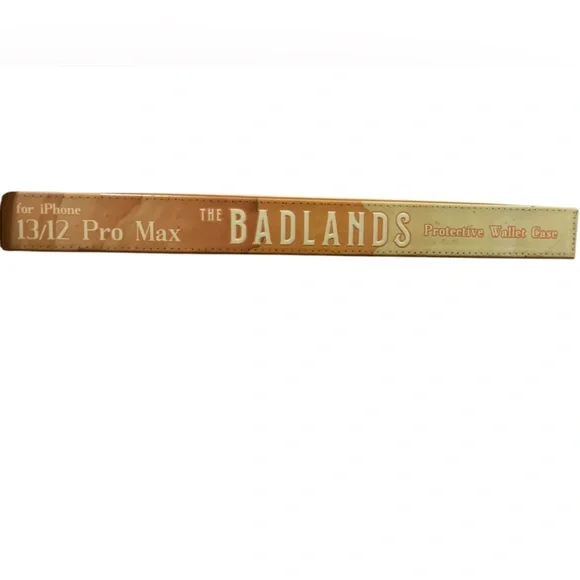 BADLANDS PROTECTIVE WALLET CASE WITH ELASTIC GRIP. Fits iPhone 12/13 PROMAX. NIB - Picture 3 of 5